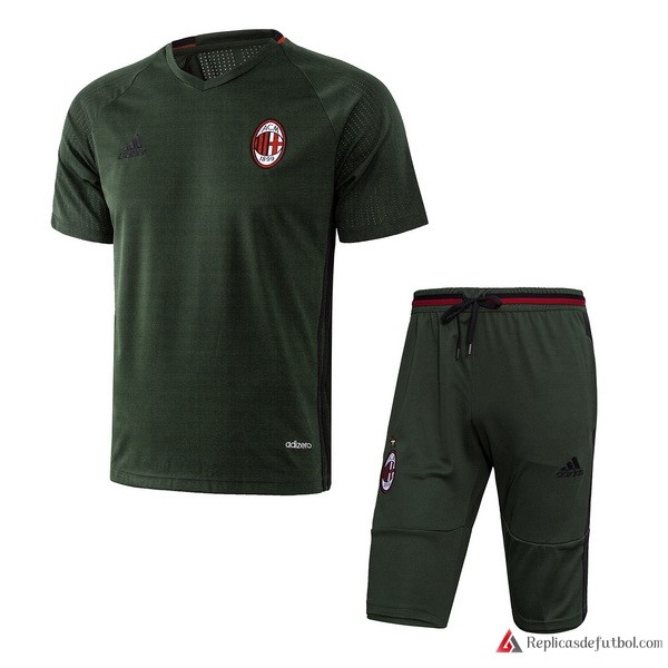 Camiseta Entrenamiento Milan Conjunto Completo 2017-2018